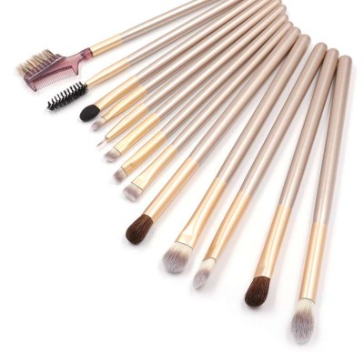 18  Piece Hot sale Makeup brushes private label Blush Eyeshadow  Makeup Brush Sets With Leather Case Unique Brush