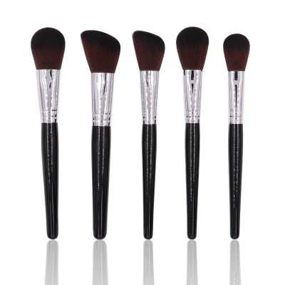 5pcs oemEyeshadow Cosmetic Make Up Brushes Custom Logo makeup Brush Set With Kit Bag